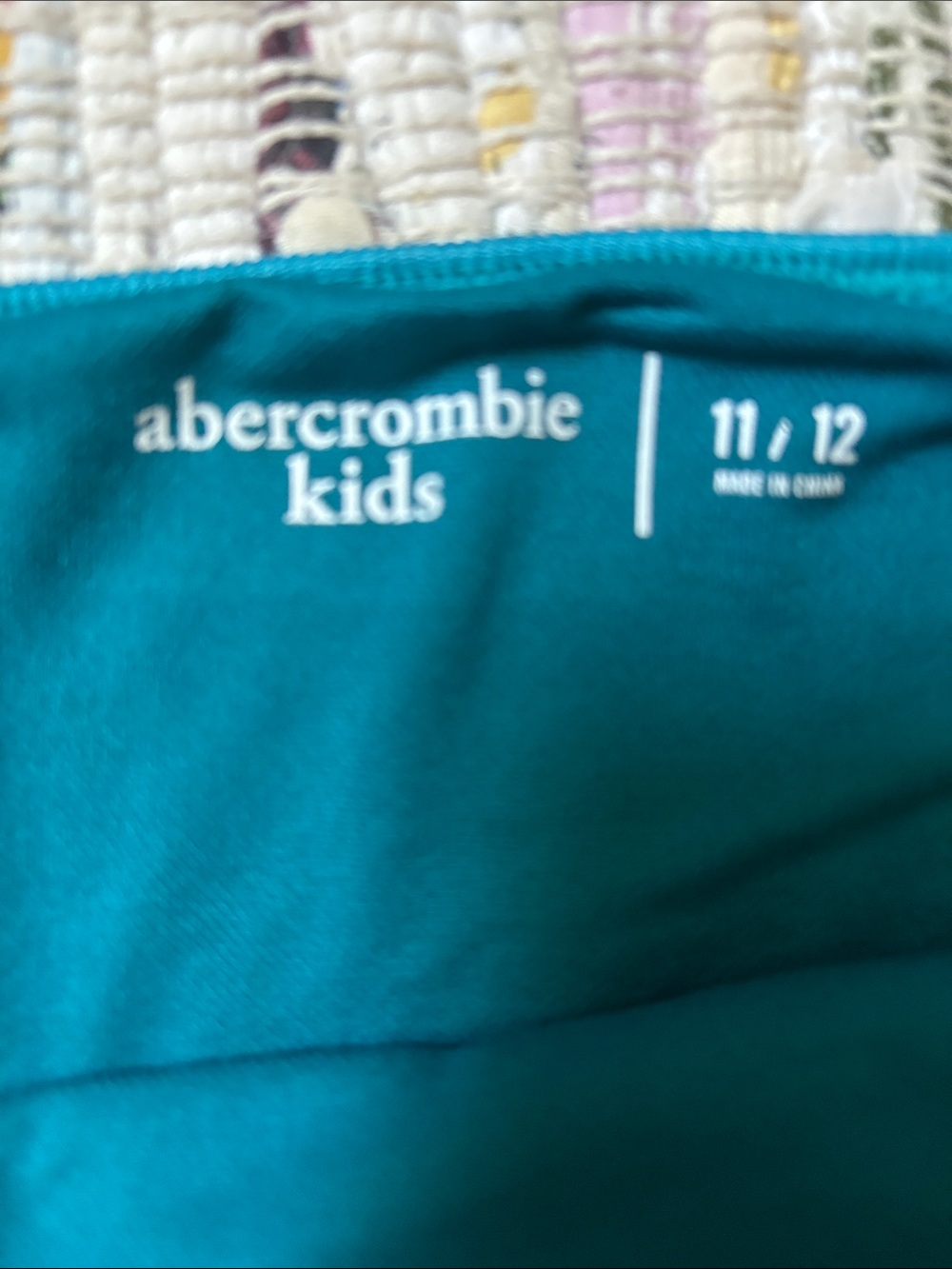 abercrombie kids Teal Two-Piece Bikini Set - Picture 2 of 5